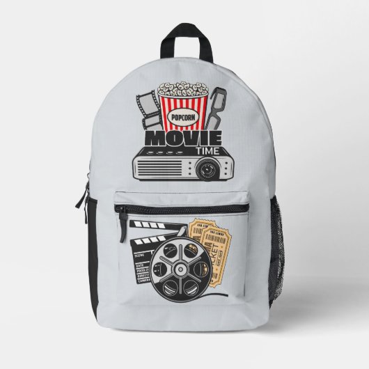 Film Aangepaste naam Bedrukte Rugzak (Voorkant)