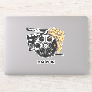 Film Aangepaste naam Sticker