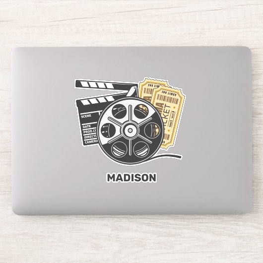 Film Aangepaste naam Sticker (Computer)