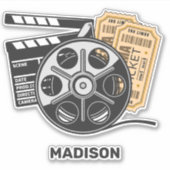 Film Aangepaste naam Sticker (Voorkant)