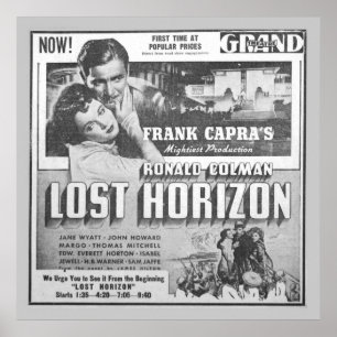  film Advert voor Ronald Colman Poster