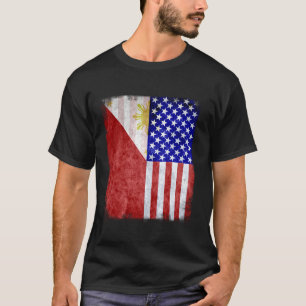 Film Am Filippijns-Amerikaans Filippijnen USA Amer T-shirt