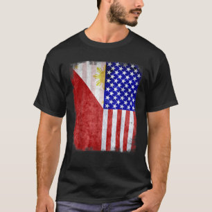 Film Am Filippijns-Amerikaans Filippijnen USA Amer T-shirt