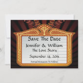 Film Billboard Save The Date Aankondiging (Voorkant)