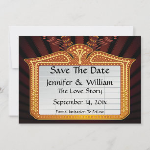 Film Billboard Save The Date Aankondiging