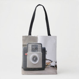  Film Camera Bloempot & Brillen Tote Bag