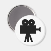 Film Cine Camera Hollywood Magneet (Voorkant / Achterkant)