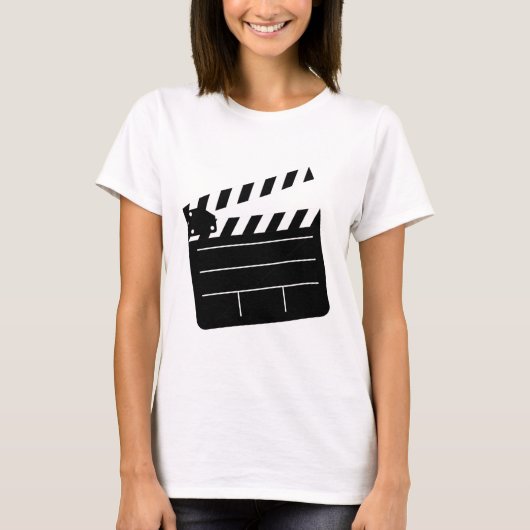 Film Clapboard T-Shirt – Movie & Filmmaking Graphi (Voorkant)
