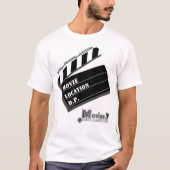 Film Clapper Graphic T-Shirt (Voorkant)