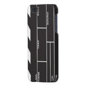 Film Clapperboard iPhone 4/4S Hoesje Hoesje iPhone Hoesje (Achterkant Links)