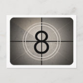 Film Countdown Postcard Briefkaart (Voorkant)