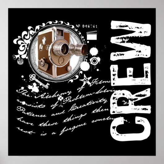 Film Crew Alchemy Poster (Voorkant)