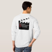 Film Crew Direct naar de Lot T-shirt (Achterkant volledig)