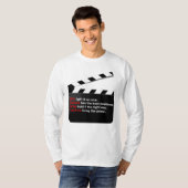 Film Crew Direct naar de Lot T-shirt (Voorkant volledig)