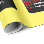 Film Crew is een omloop op nieuwe filmideeën Cadeaupapier (Rol Hoek)