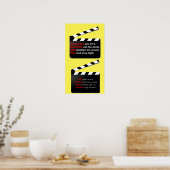 Film Crew Setup New Movie Idea, On-board? Poster (Keuken)