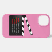 Film Crew SOUND off dan op het Hoesje iPhone Hoesje (Achterkant horizontaal)