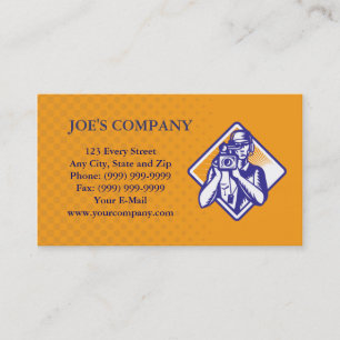 Film Crew Video Cameraman visitekaartje