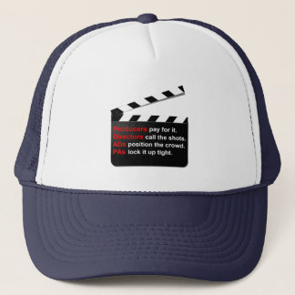 Film Crewt uw pet uit en geeft een Clap voor