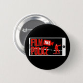 Film de Button van de politie (Voorkant /achterkant)