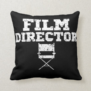 Film Director Movie Crew Chair Apparel Birthday Kussen