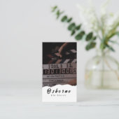 Film Director Producer Visitekaartje (Staand voorkant)