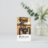 Film Director Producer Visitekaartje (Staand voorkant)