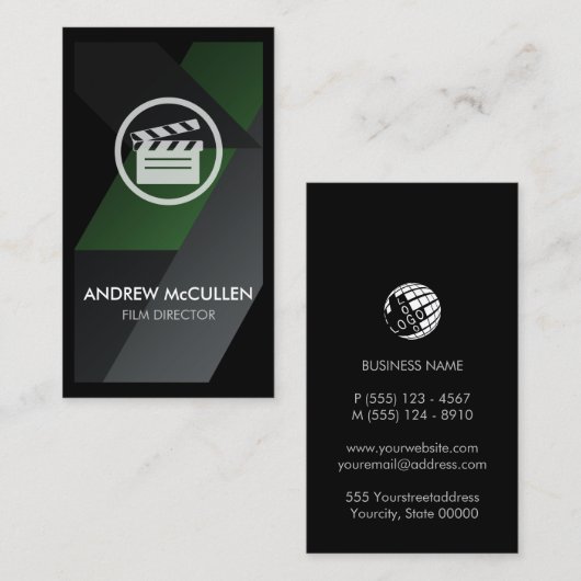 Film Director Video Producer Visitekaartje (Voorkant / Achterkant)