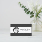 Film Director Video Producer Visitekaartje (Staand voorkant)