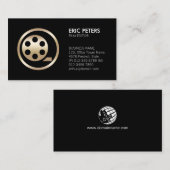 Film Editor Director Videographer Visitekaartje (Voorkant / Achterkant)