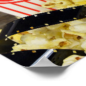 Film en Popcorn Poster (Hoek)