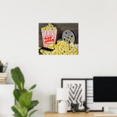 Film en Popcorn Poster (Thuiskantoor)