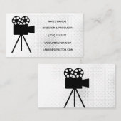 FIlm en videothema-visitekaartje Visitekaartje (Voorkant / Achterkant)