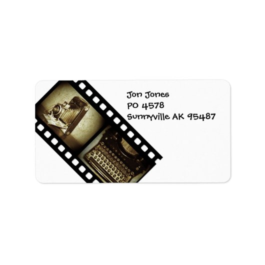  film etiket (Voorkant)