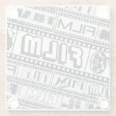 [FILM] Filmstrip Glazen Onderzetter  (Achterkant)