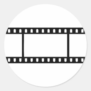 Film Flick Ronde Sticker