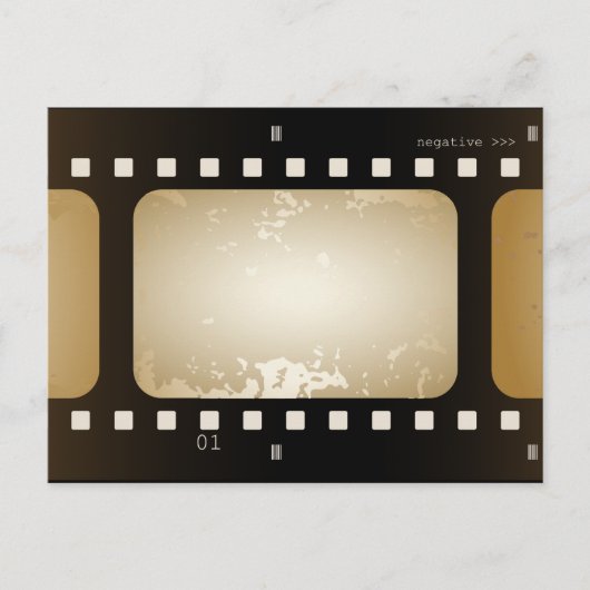 Film Fotostrip Film Foto Briefkaart (Voorkant)