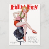 Film Fun. Briefkaart (Voorkant)