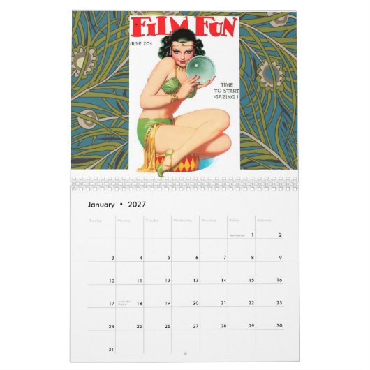 FILM FUN KALENDER (Jan 2027)