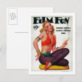 Film Fun Magazine Hoesje 10 Briefkaart (Voorkant / Achterkant)