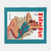 Film Fun Magazine Hoesje 10 Fleece Deken (Voorkant (Horizontaal))