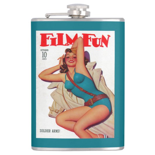 Film Fun Magazine Hoesje 10 Heupfles (Voorkant)