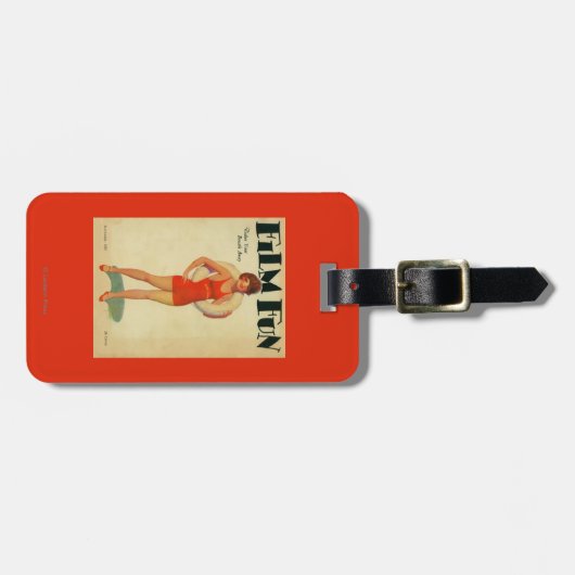 Film Fun Magazine Hoesje 2 Bagagelabel (Voorkant horizontaal)