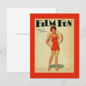 Film Fun Magazine Hoesje 2 Briefkaart (Voorkant / Achterkant)