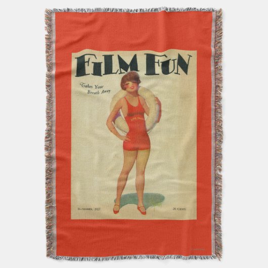 Film Fun Magazine Hoesje 2 Deken (Voorkant Verticaal)