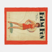 Film Fun Magazine Hoesje 2 Fleece Deken (Voorkant (Horizontaal))