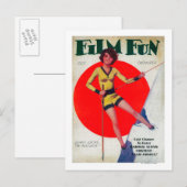 Film Fun Magazine Hoesje 3 Briefkaart (Voorkant / Achterkant)