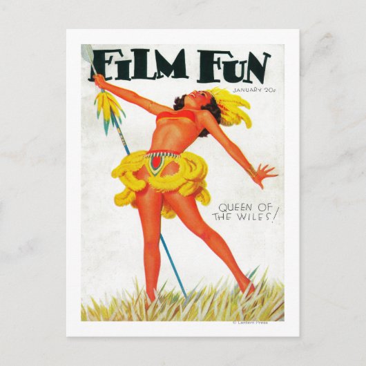 Film Fun Magazine Hoesje 4 Briefkaart (Voorkant)