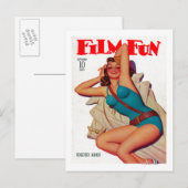 Film Fun Magazine Hoesje 9 Briefkaart (Voorkant / Achterkant)