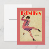 Film Fun Magazine Hoesje Briefkaart (Voorkant / Achterkant)